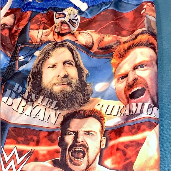 • WWE Swim Trunks • - Picture 3 of 9